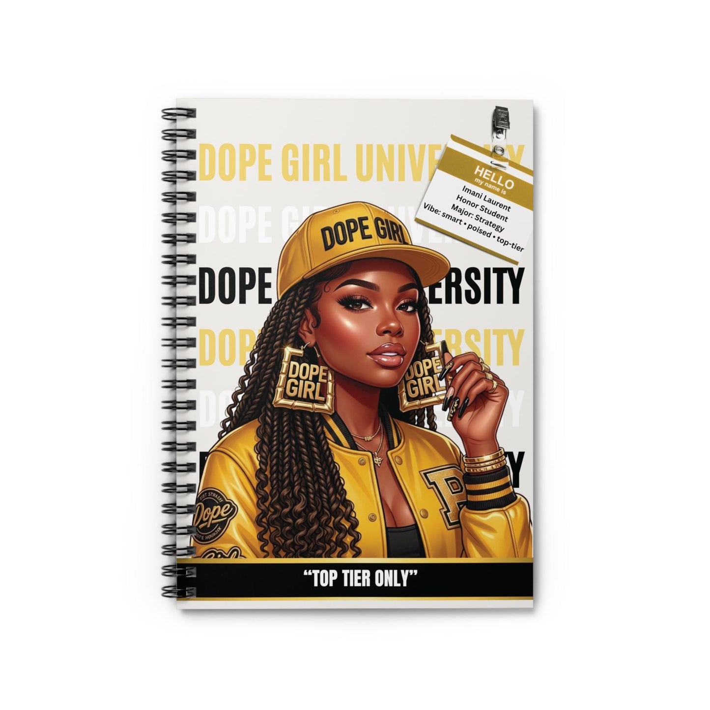 PRETTYANDFOCUSED Notebook covers