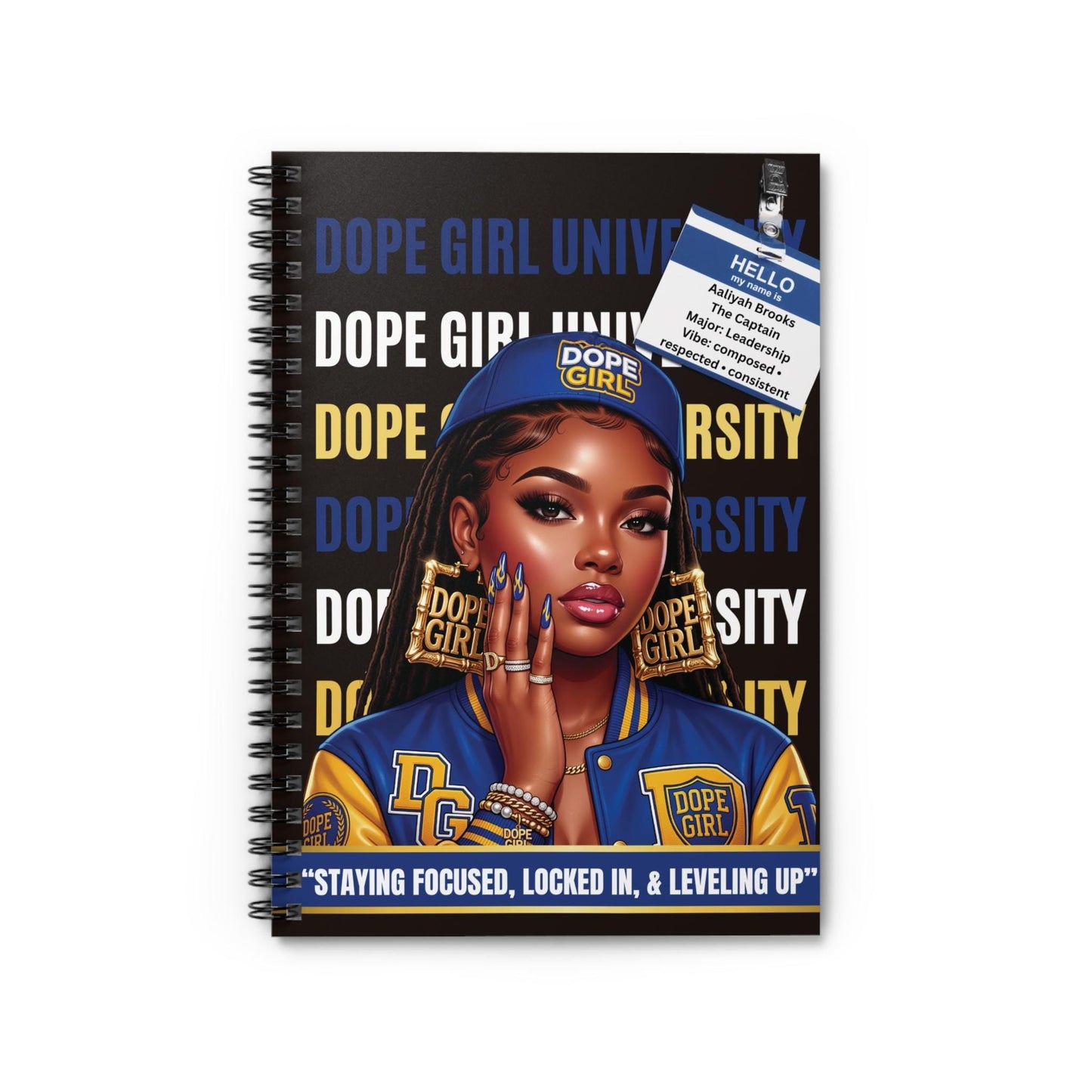 PRETTYANDFOCUSED Notebook covers