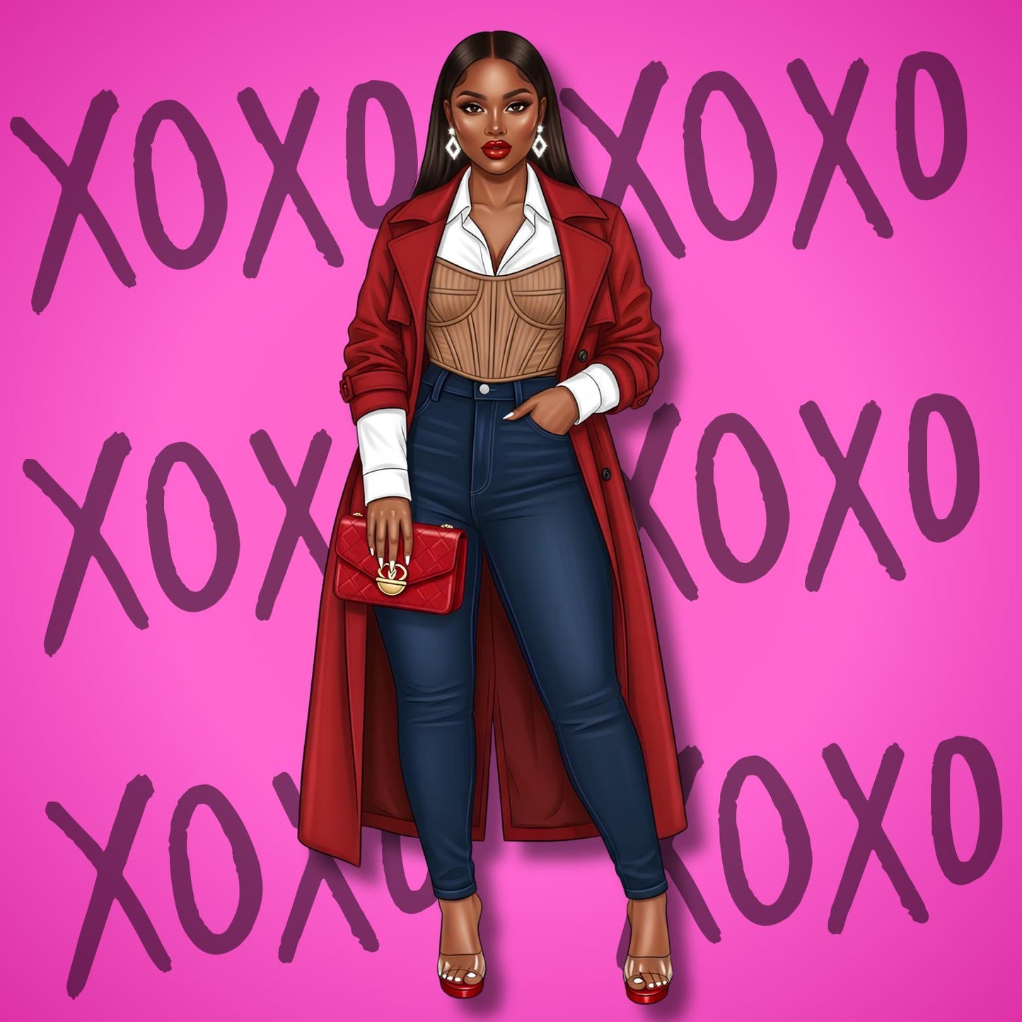 Fashion Divas Clip Art Set of 11