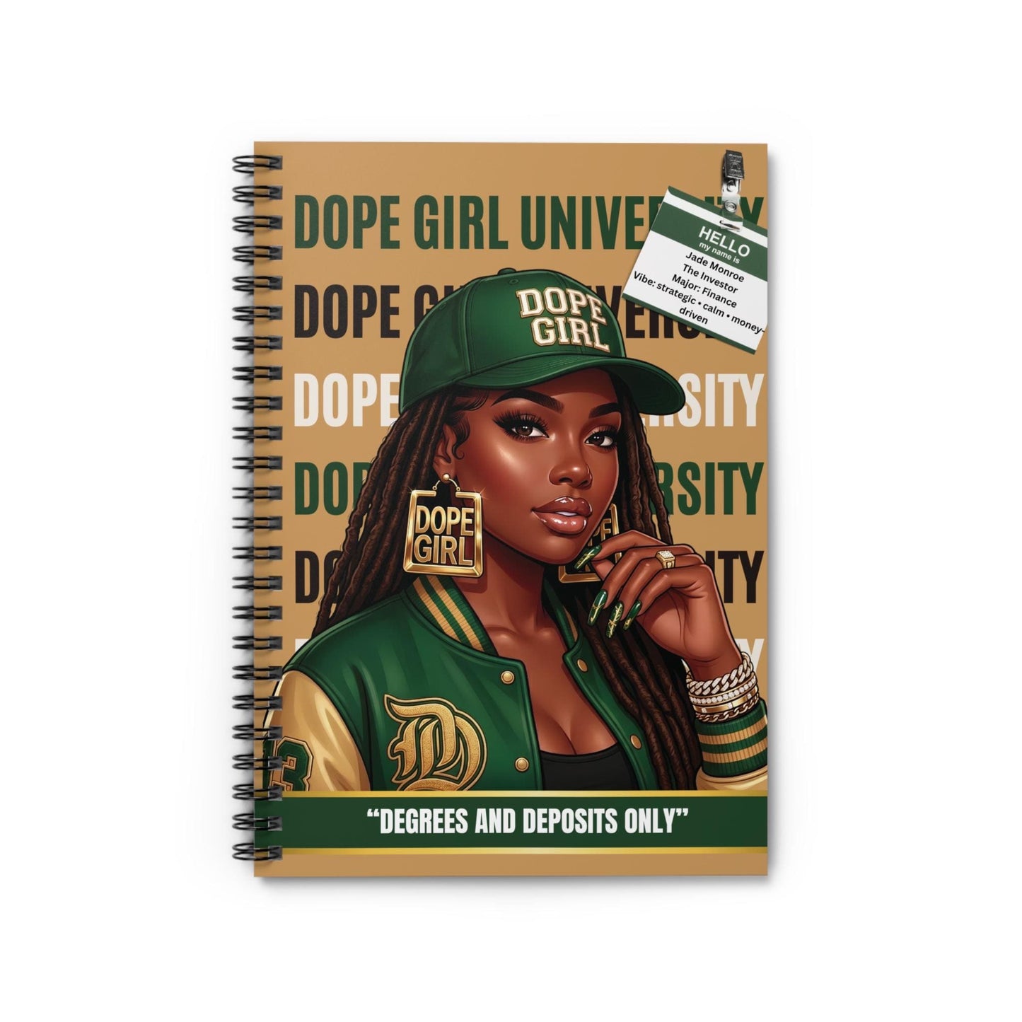 PRETTYANDFOCUSED Notebook covers