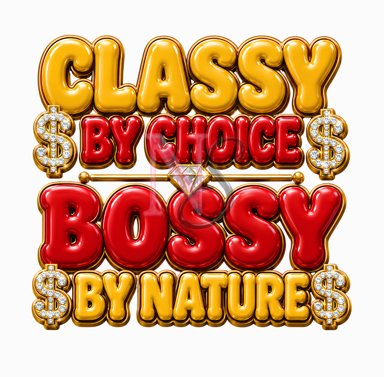 Classy By Choice – Premium Graphic Design Png