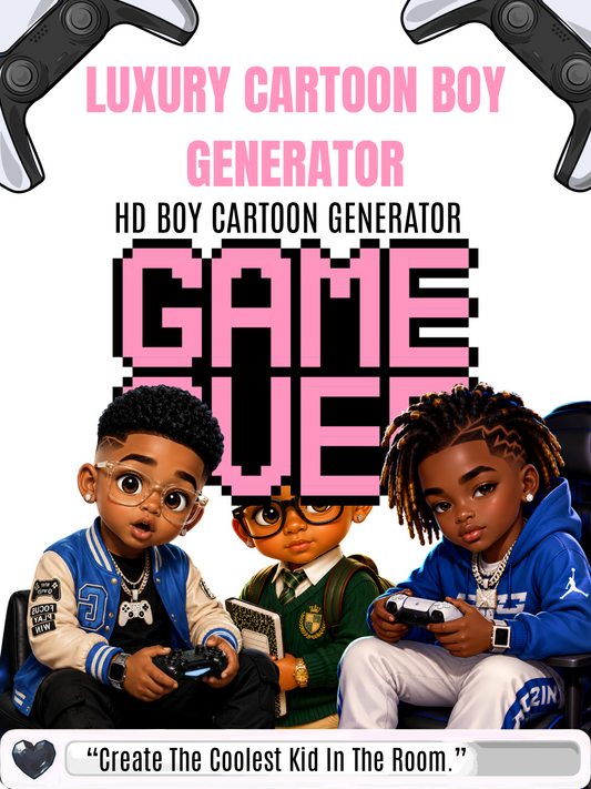 Luxury Boy Cartoon Generator