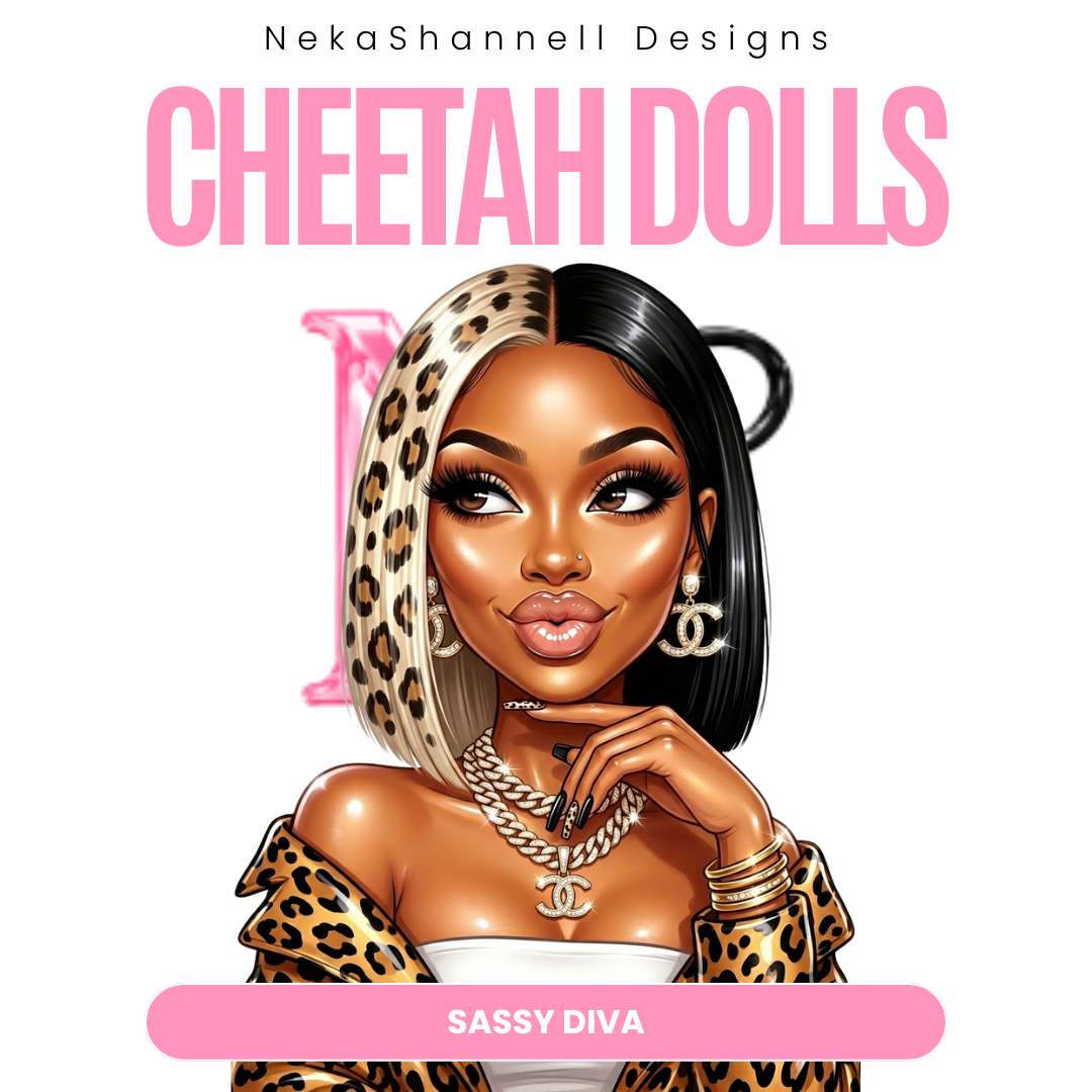 CHEETAH DOLLS PNG
