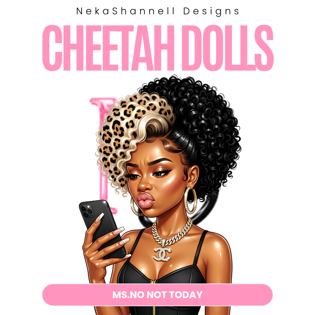 CHEETAH DOLLS PNG