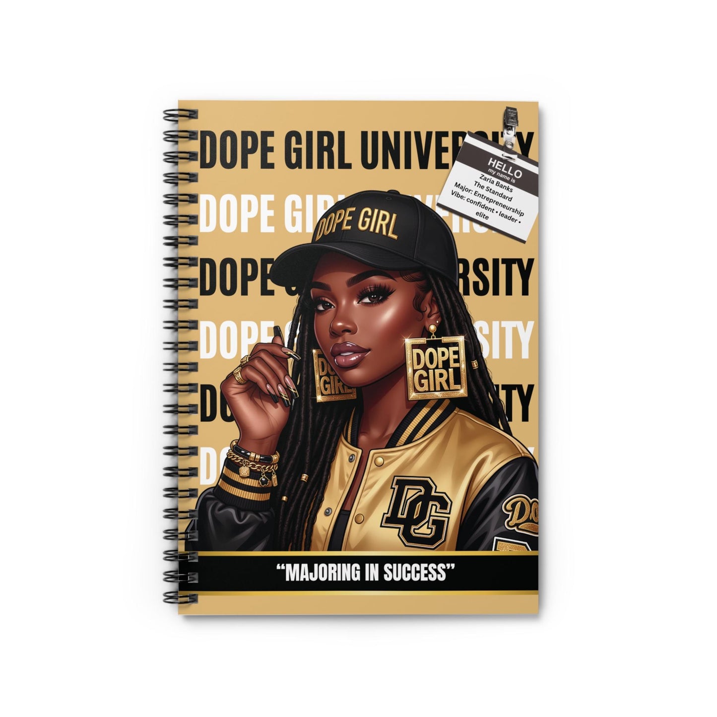 PRETTYANDFOCUSED Notebook covers